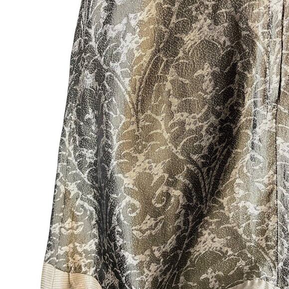 BCBGMaxazria BCBG Strapless 100% Silk Y2K Babydoll Pleated Formal Party Dress 6 - Picture 13 of 16